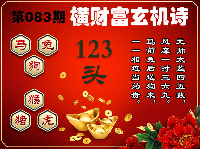 083期横财富玄机诗[图]